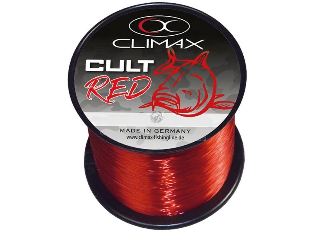 NJL4 Climax Cult Carp Line Red Mono 1500m, 0.28mm