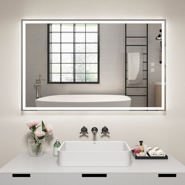 Ogledalo PROSPEROUS 800x600, led touch & fog free