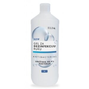 Gel za dezinfekciju ruku na bazi alkohola | pakiranje 1 litra - Hrvatski proizvo