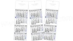 90030006-EC Kalendar 2025 5-djelni