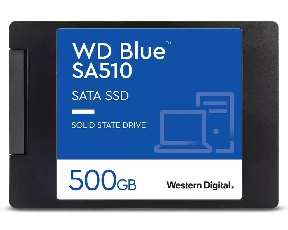 SSD disk WD Blue SA510, 2.5", 500GB, SATA3 6Gb/s, R560/W510